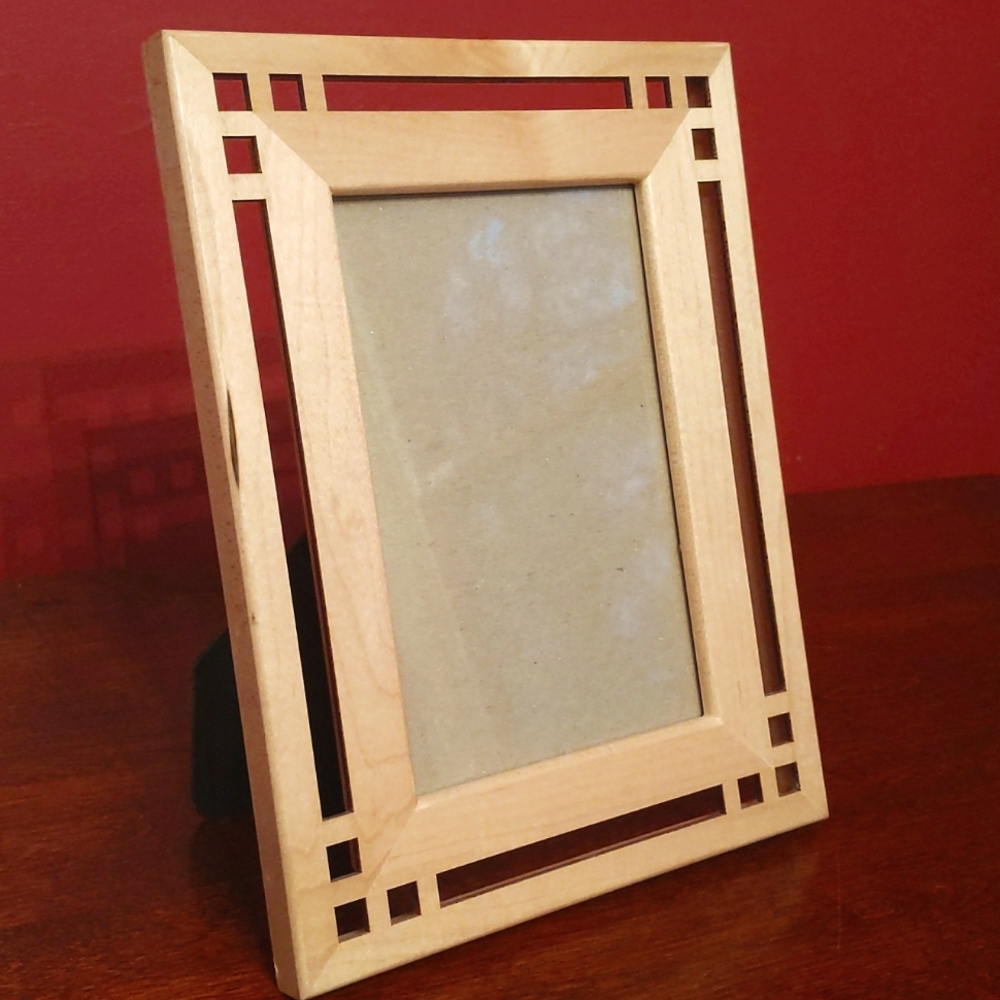 Laser Cut Wood Frame